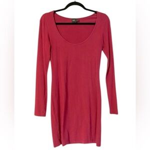 Maroon ASOS dress